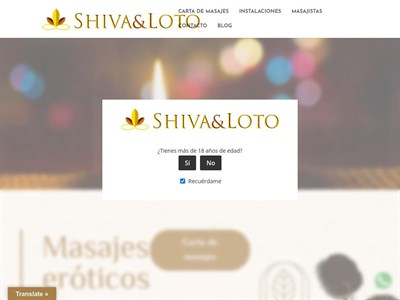 Homepage Screenshot