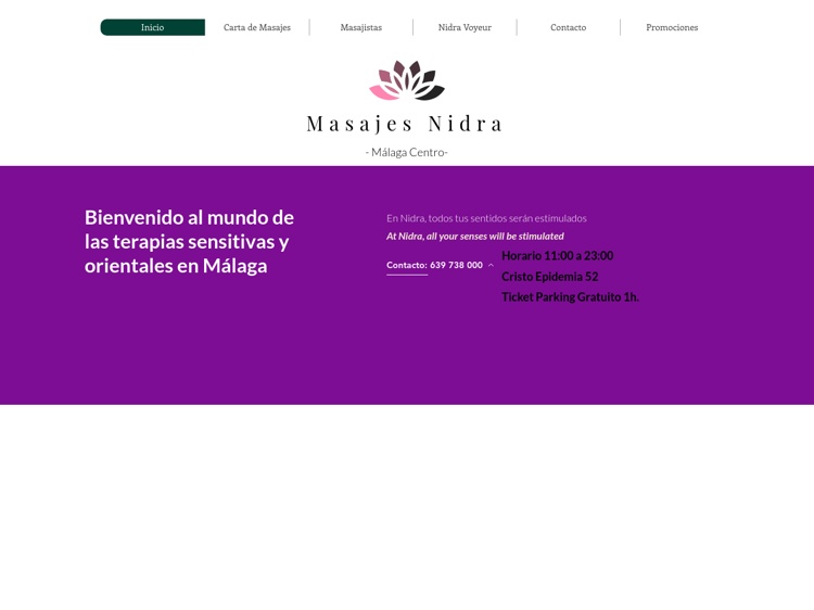 Homepage Screenshot