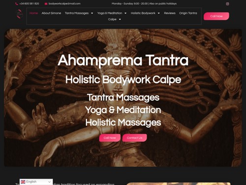 Homepage Screenshot