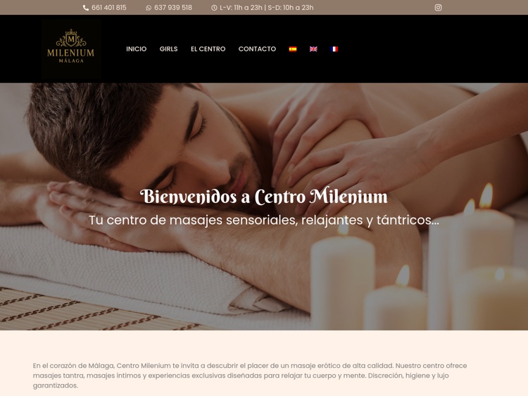 Homepage Screenshot